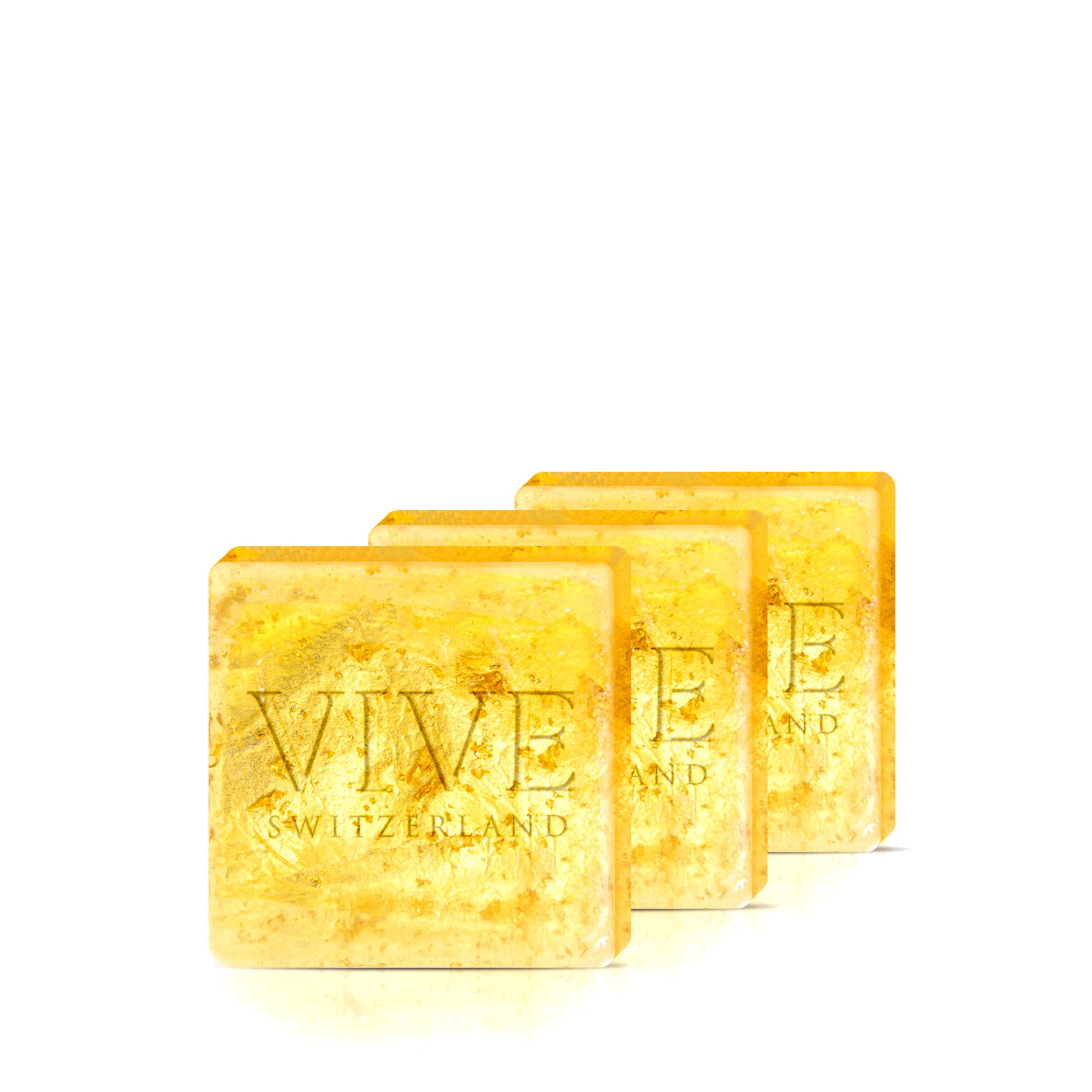 VIVE Magic Touch 24K Soap – 3er Set (a x55g)